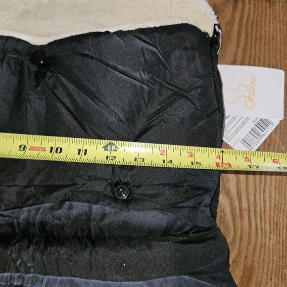 Orzbow Winter Baby Car Seat Cover - Universal Infant Bunting Bag - Black Tan - Picture 4 of 8